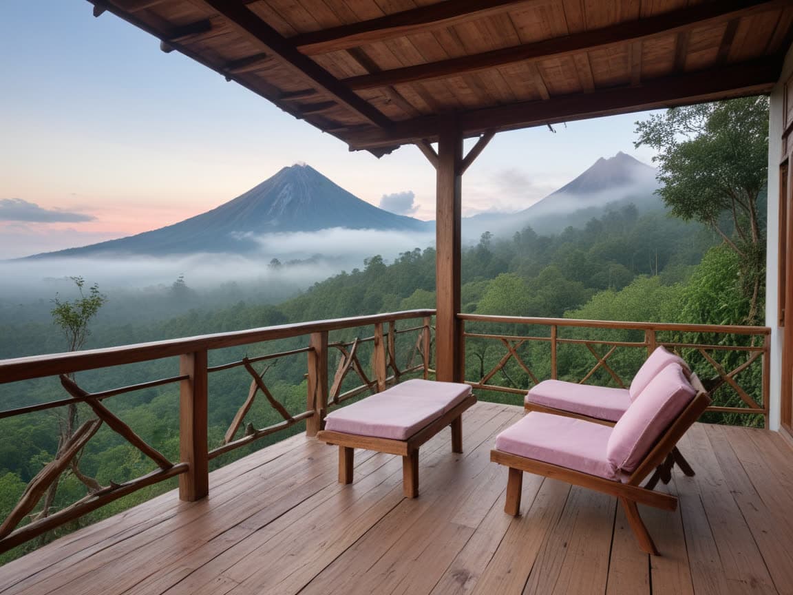 Kamar Kabut, Pagi berkabut