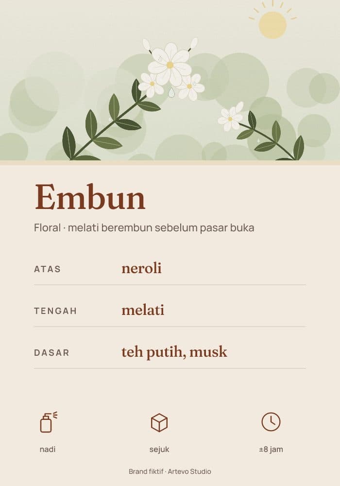 Kartu aroma Embun
