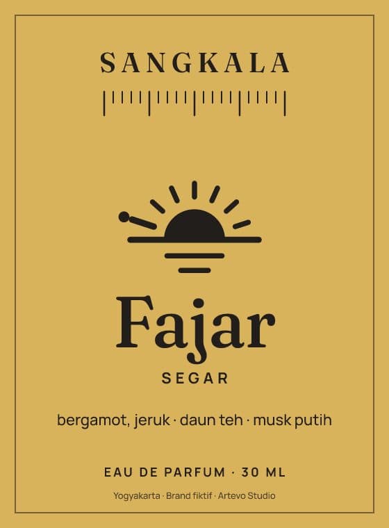 Label Fajar, datar