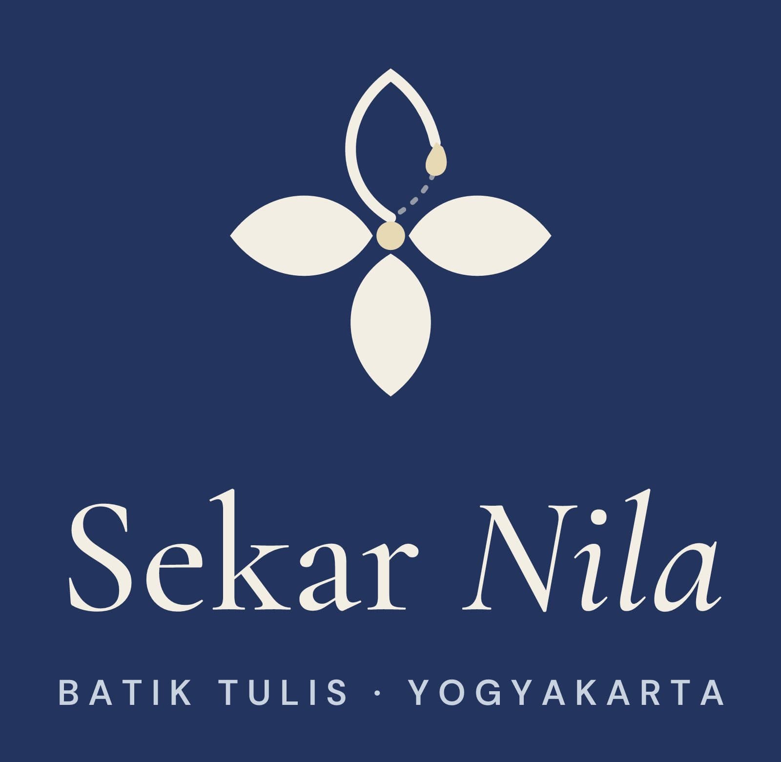 Logo bertumpuk di atas nila